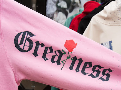 Destin for Greatness Swarovski Men Hoodies