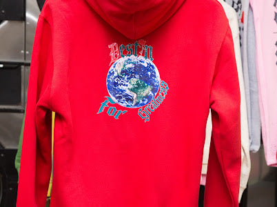Destin For Greatness Rose Globe Hoodie