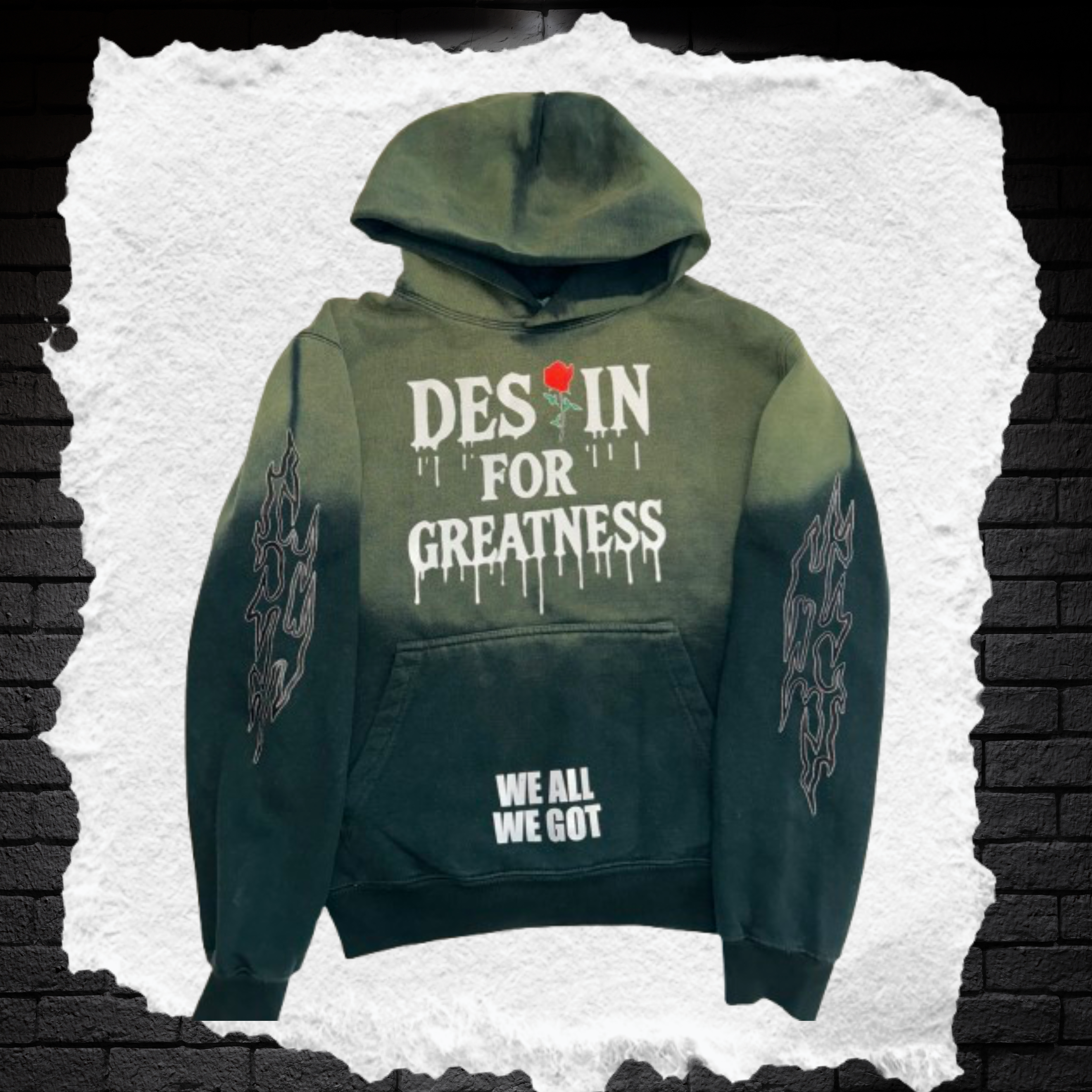 Ombré Destin For Greatness Sweater