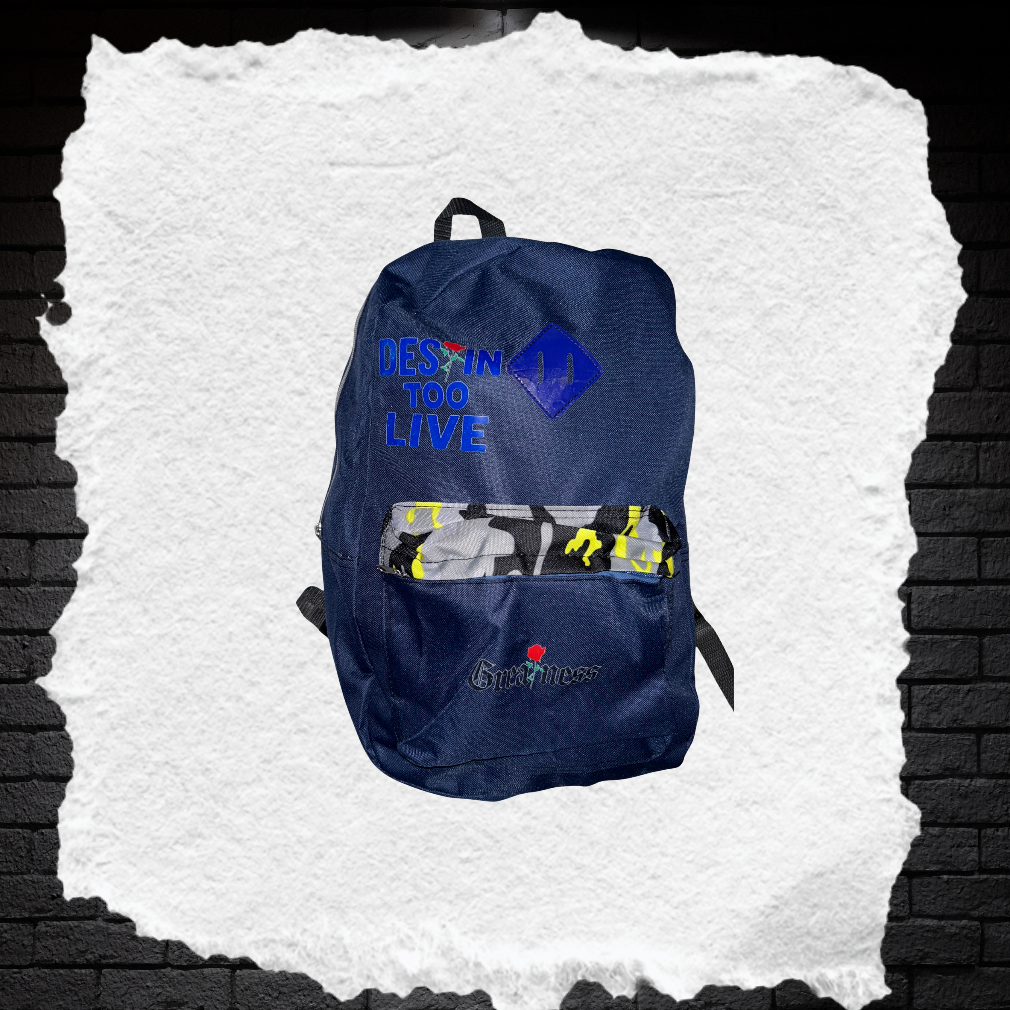 destin faux leather backpack Destin For Greatness Bookbags – Destin Too Live