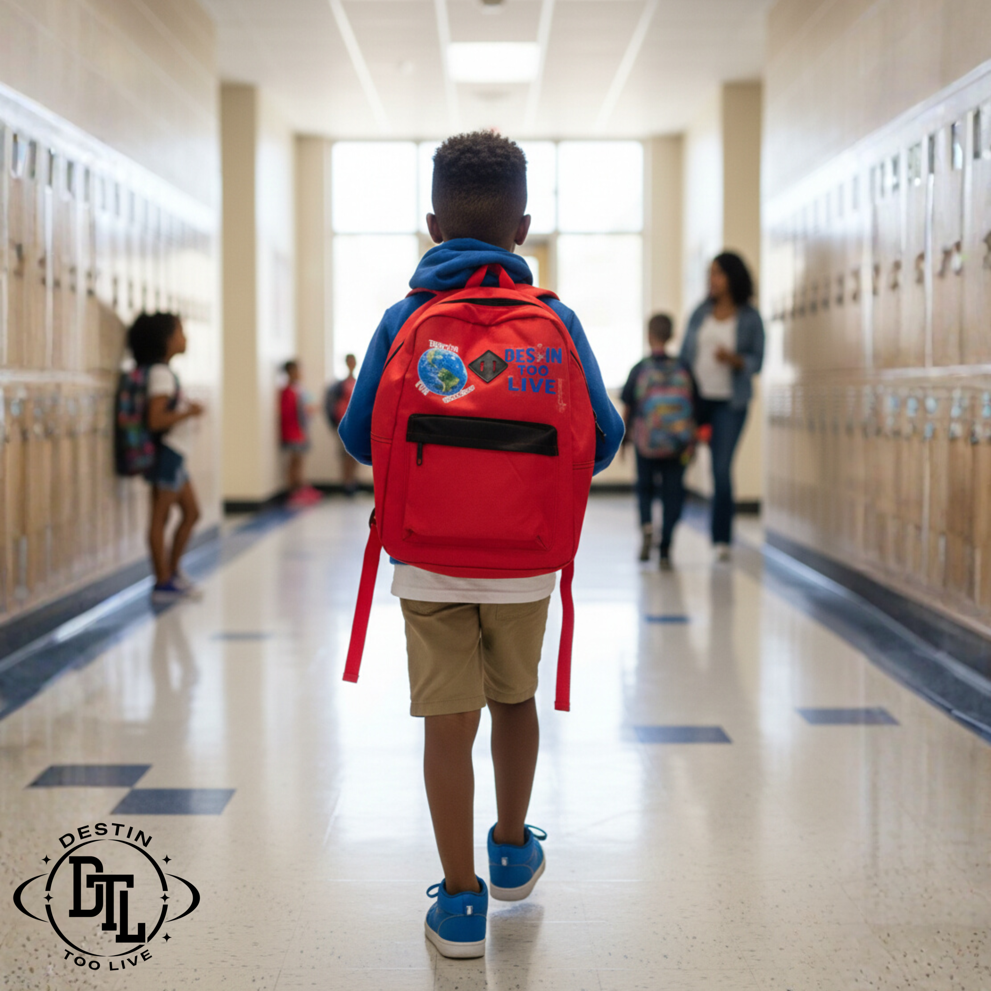 Destin For Greatness Bookbags