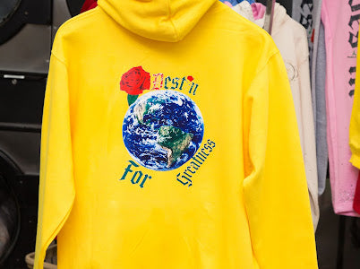 Destin For Greatness Rose Globe Hoodie