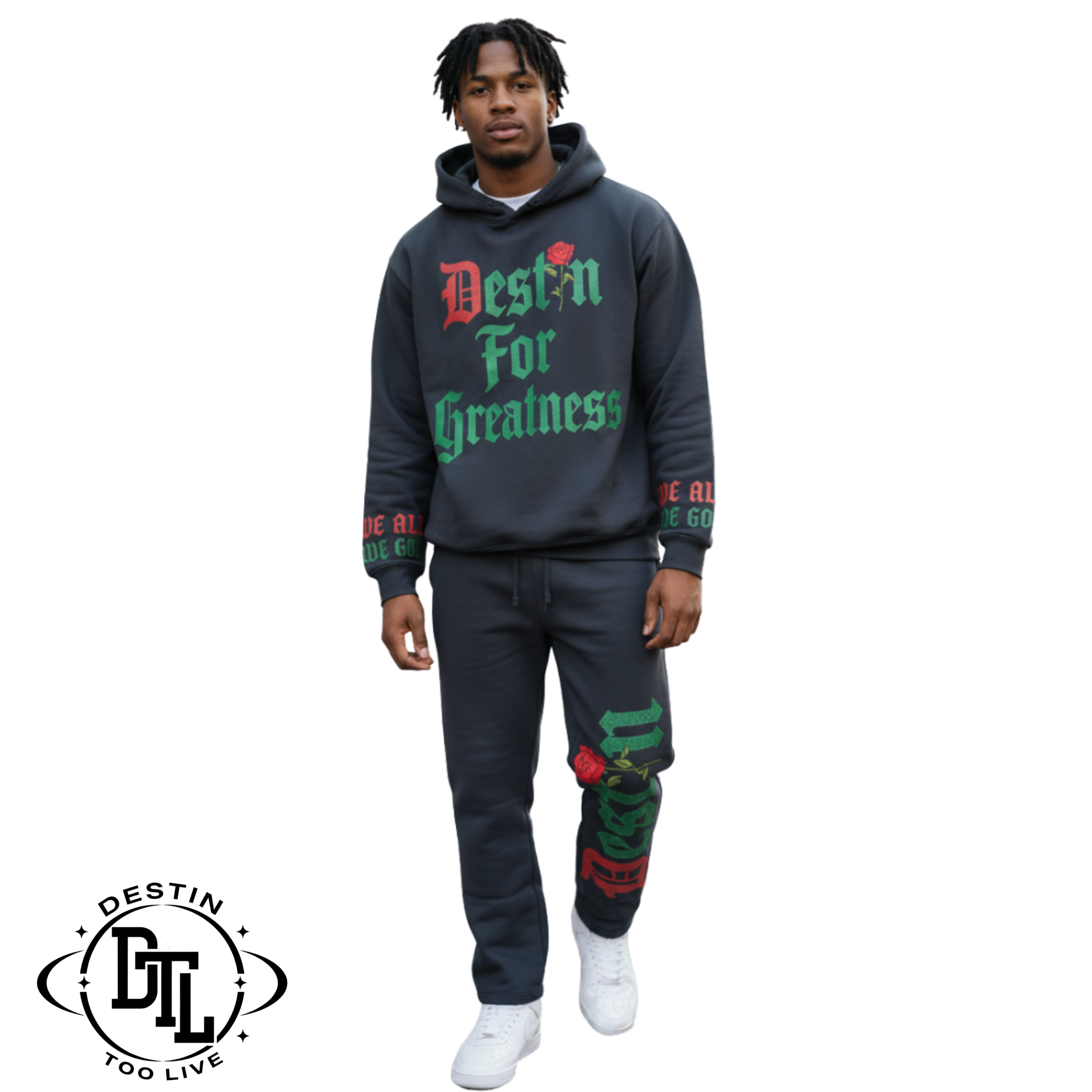 Black Green Red “Juneteenth” Hoodie