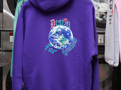 Destin For Greatness Rose Globe Hoodie