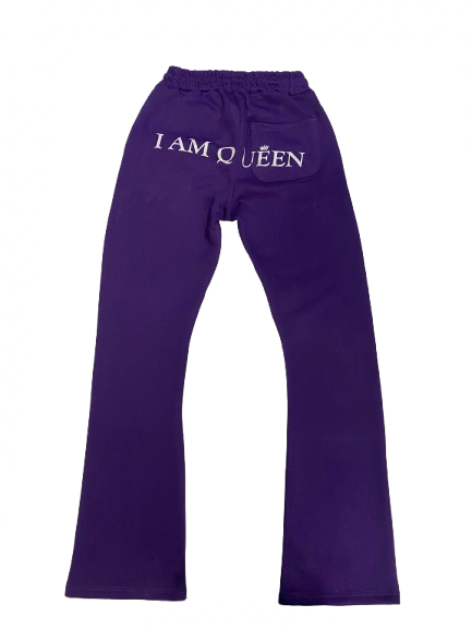 I Am QUEEN Flare Pants